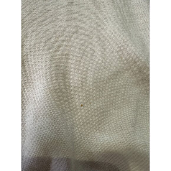 $395 Burberry London Beige Luxury Merino Wool Minimalist Sweater Pullover Sz L - Picture 11 of 16